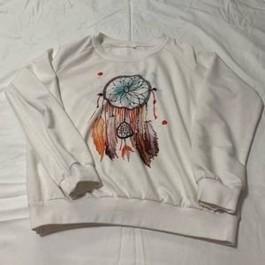 Dream catcher printed sweater